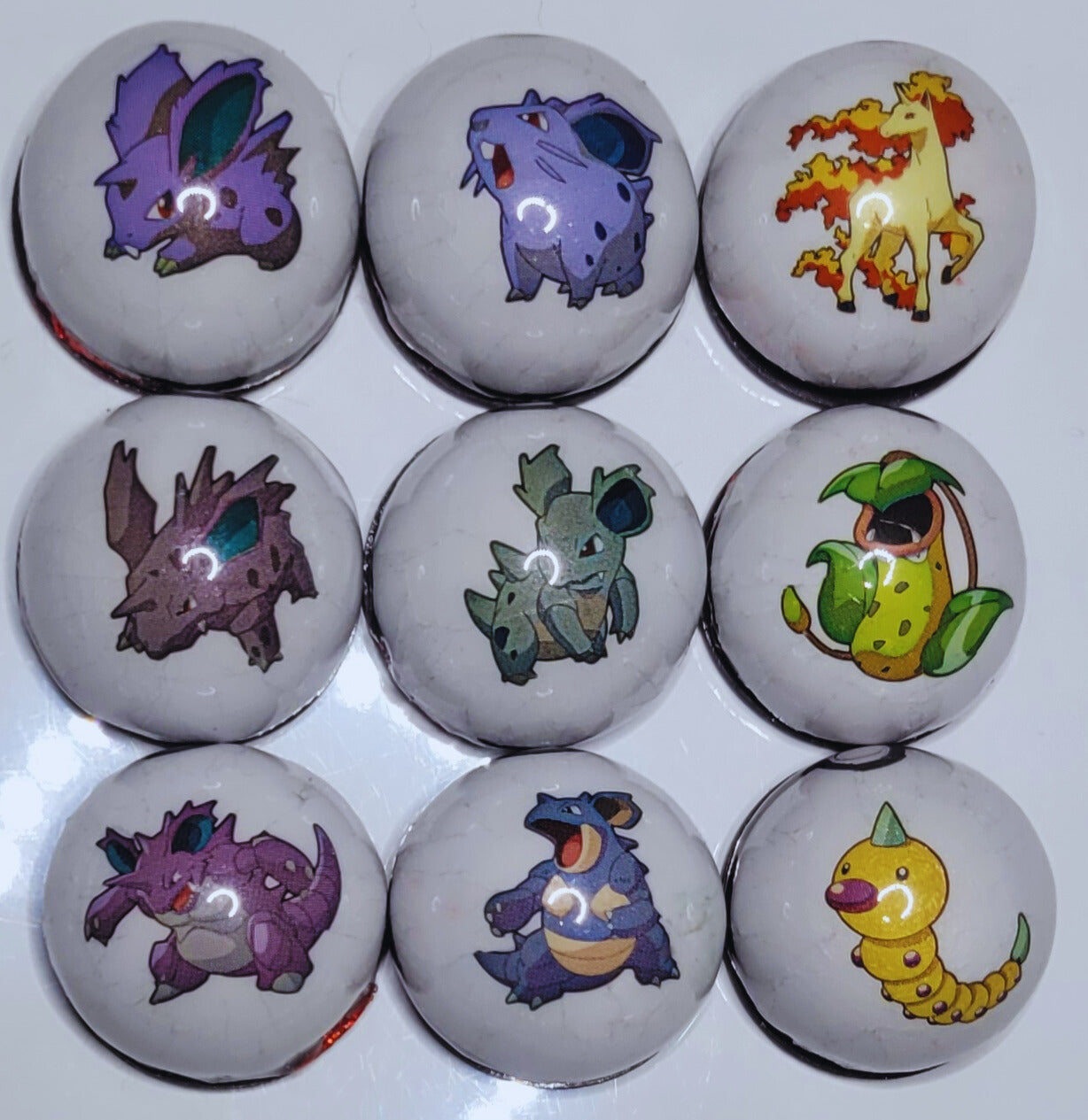 Handmade Pokemon Magnets - Charizard, Pikachu, Gengar and More