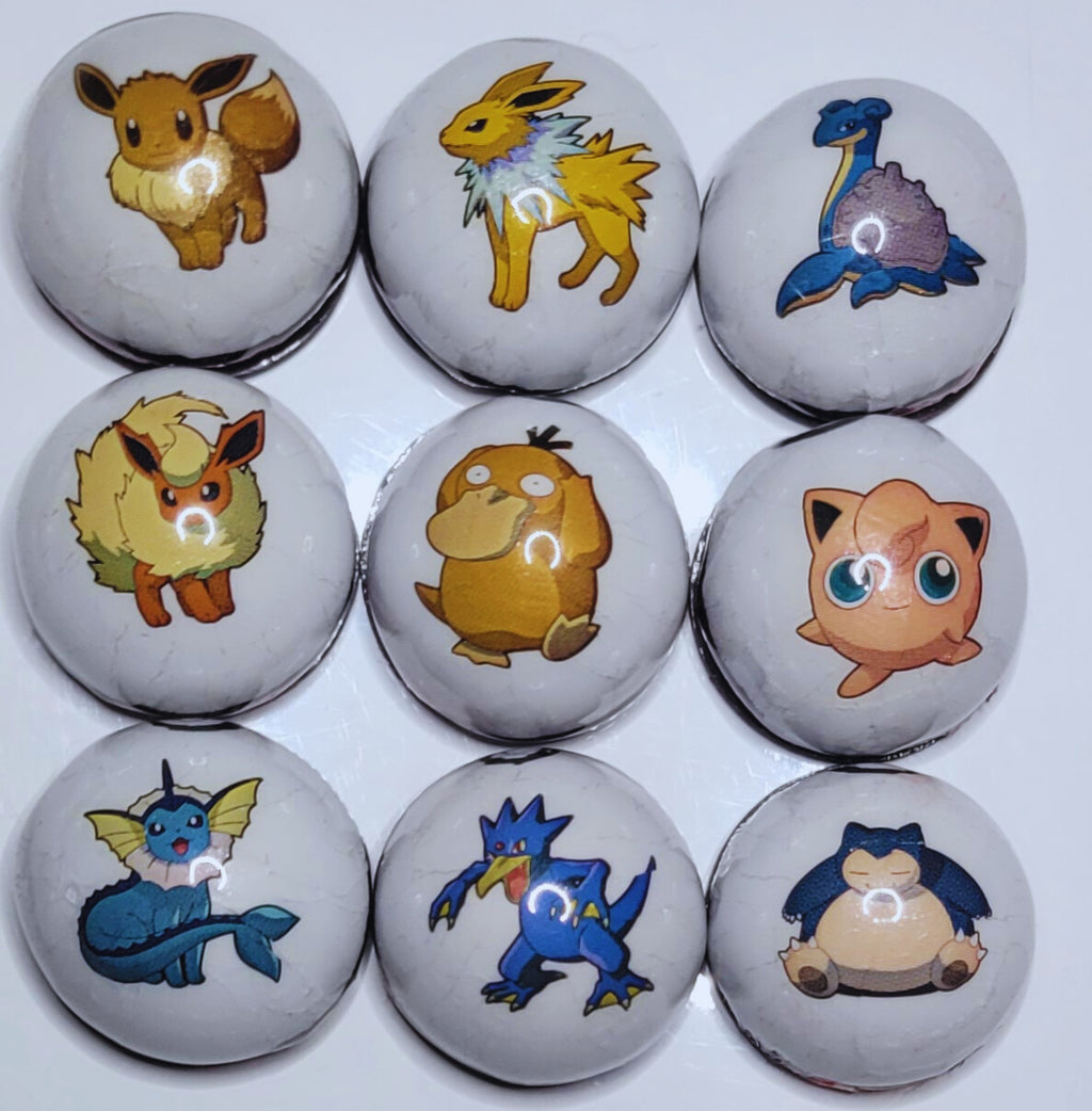 Handmade Pokemon Magnets - Charizard, Pikachu, Gengar and More