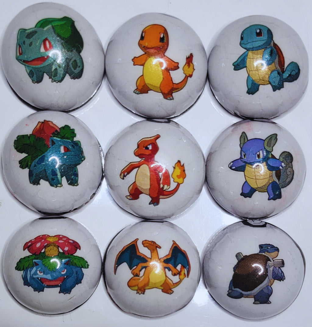 Handmade Pokemon Magnets - Charizard, Pikachu, Gengar and More