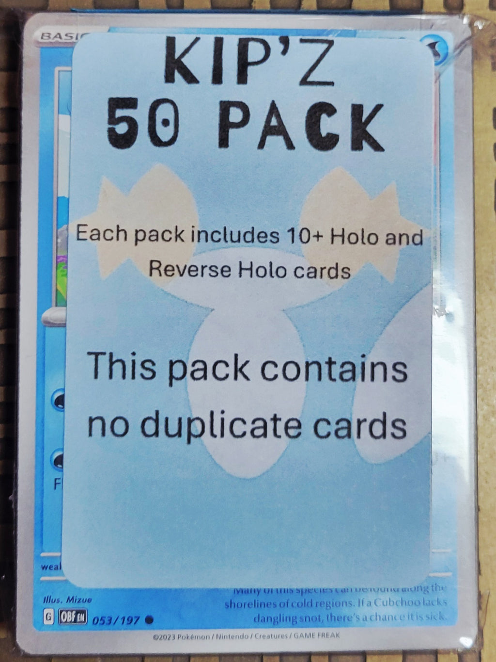 Pokemon 50 Bulk Pack