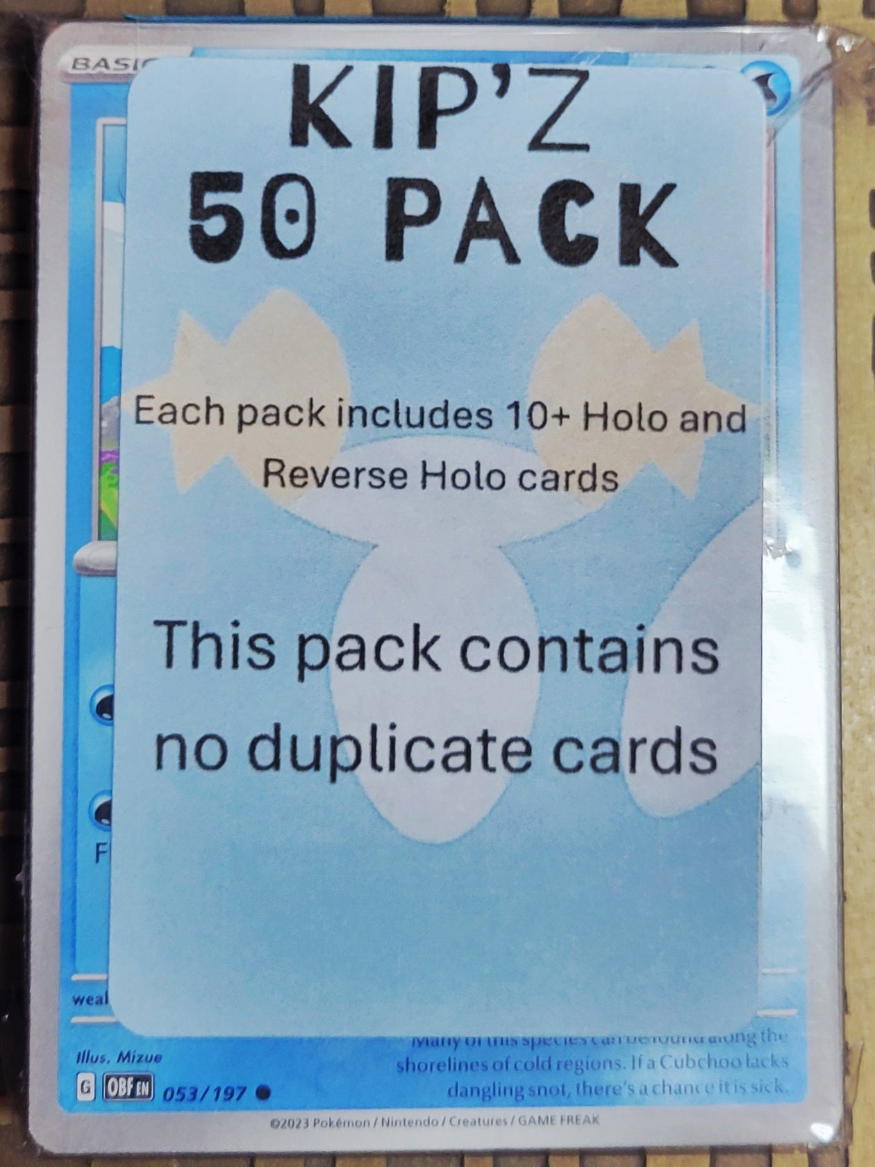 Pokemon 50 Bulk Pack