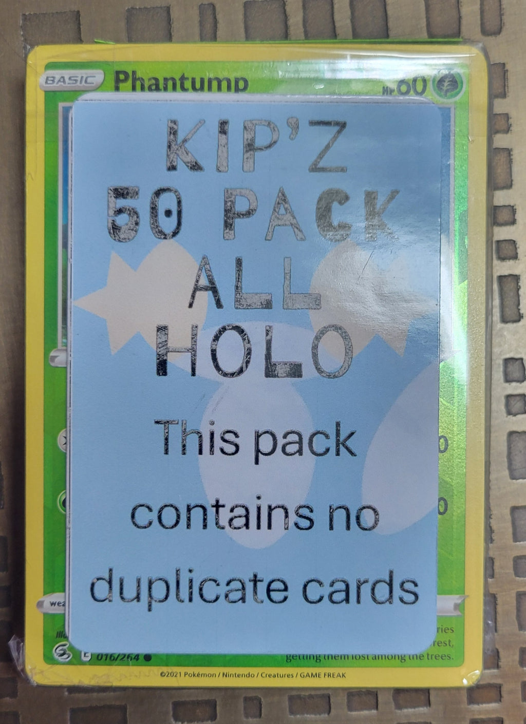 ALL HOLO Pokemon 50 Bulk Pack