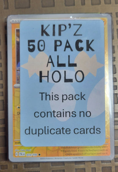 ALL HOLO Pokemon 50 Bulk Pack