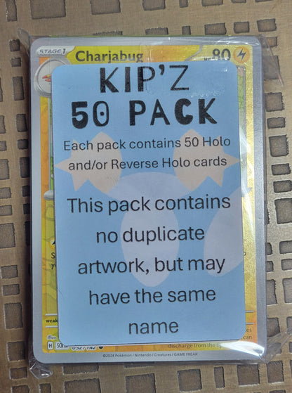 ALL HOLO Pokemon 50 Bulk Pack