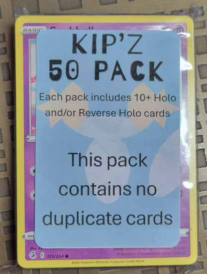Pokemon 50 Bulk Pack
