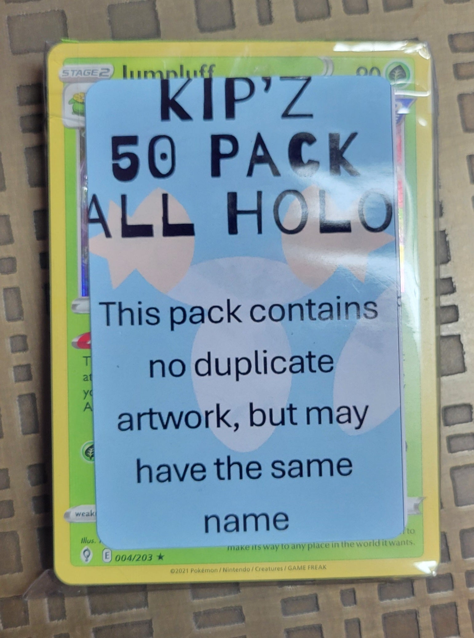 ALL HOLO Pokemon 50 Bulk Pack