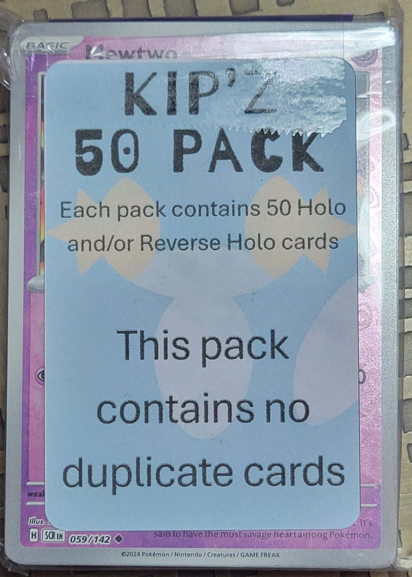 ALL HOLO Pokemon 50 Bulk Pack
