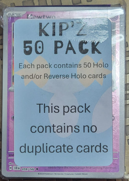 ALL HOLO Pokemon 50 Bulk Pack