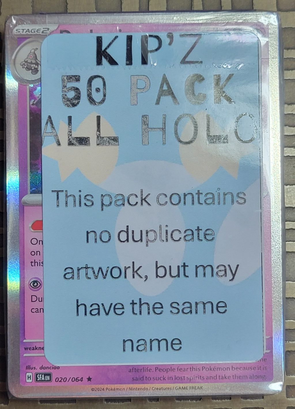 ALL HOLO Pokemon 50 Bulk Pack