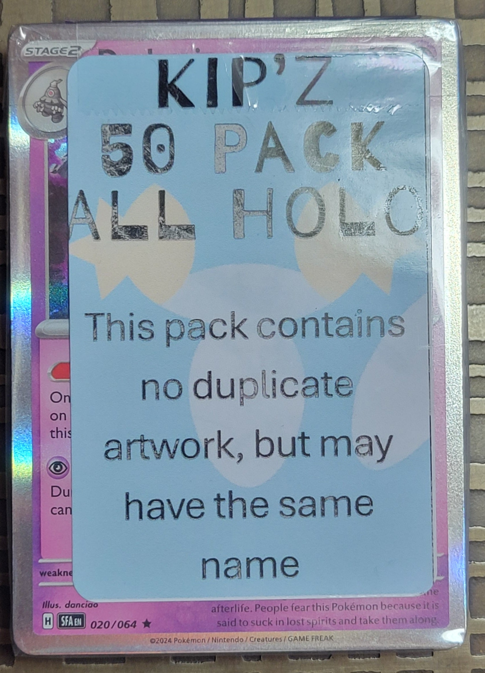 ALL HOLO Pokemon 50 Bulk Pack