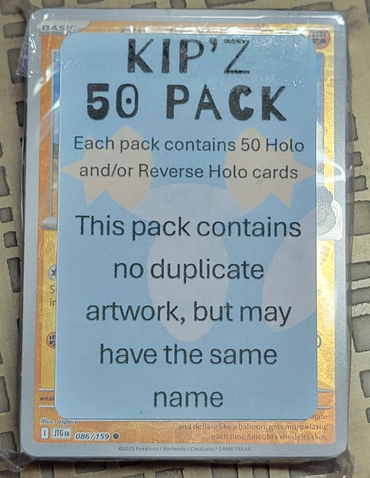 ALL HOLO Pokemon 50 Bulk Pack