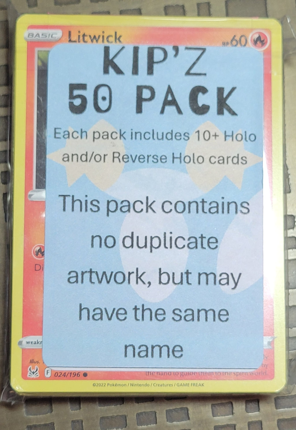 Pokemon 50 Bulk Pack