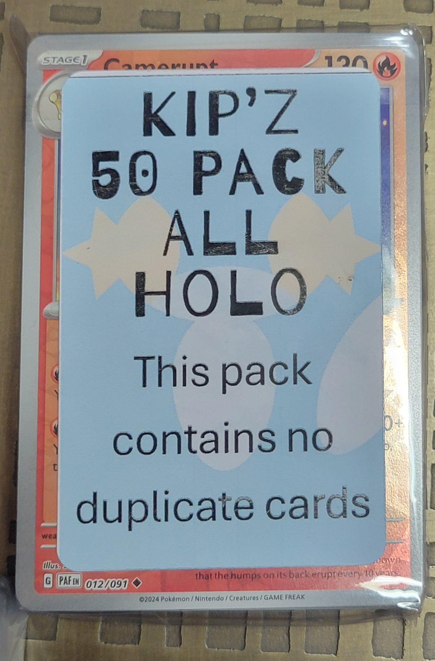 ALL HOLO Pokemon 50 Bulk Pack