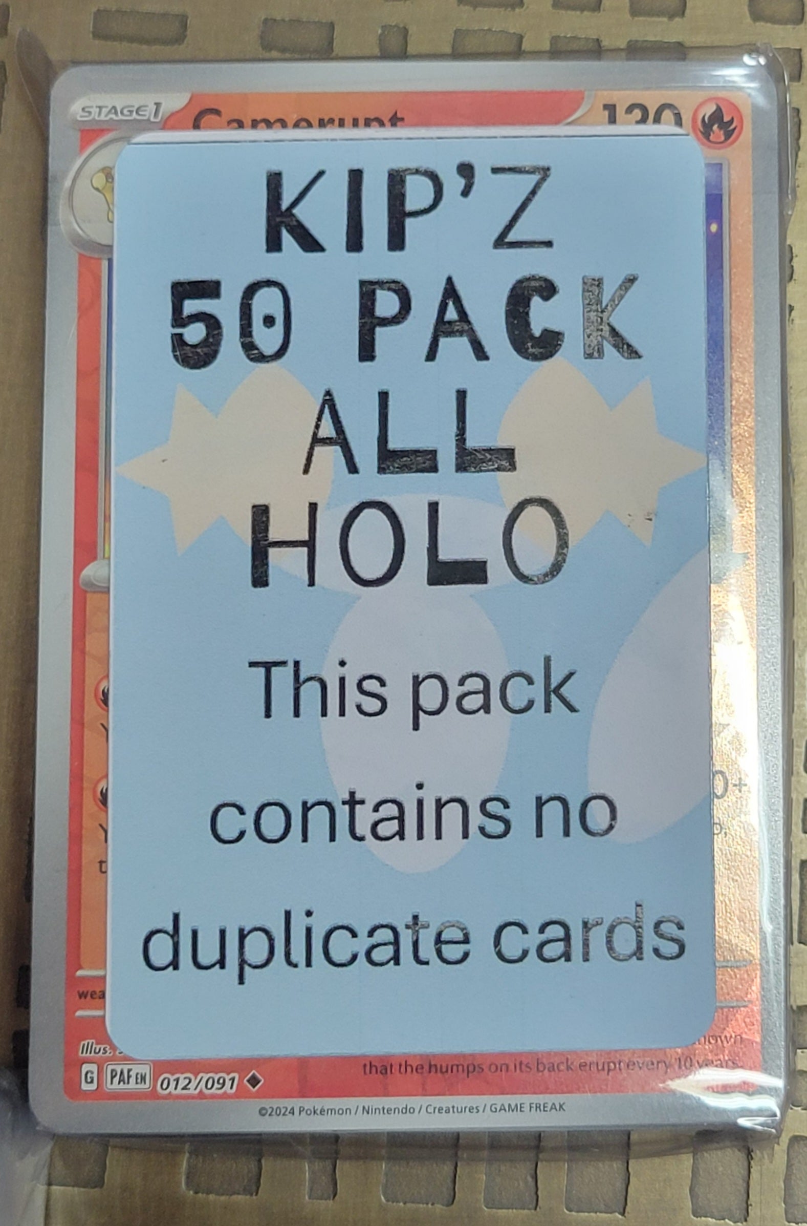 ALL HOLO Pokemon 50 Bulk Pack