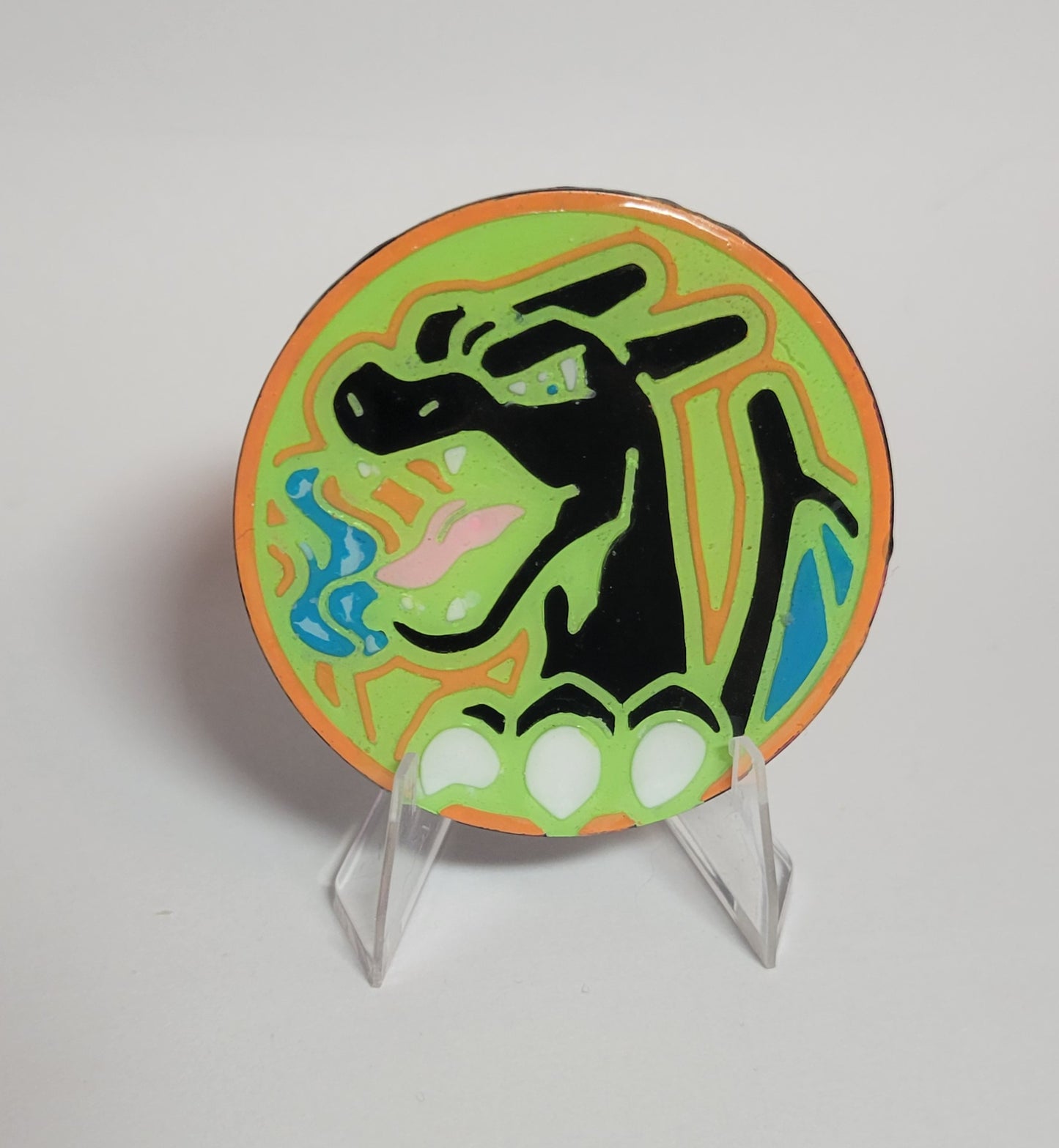 Painted Pokemon Coin