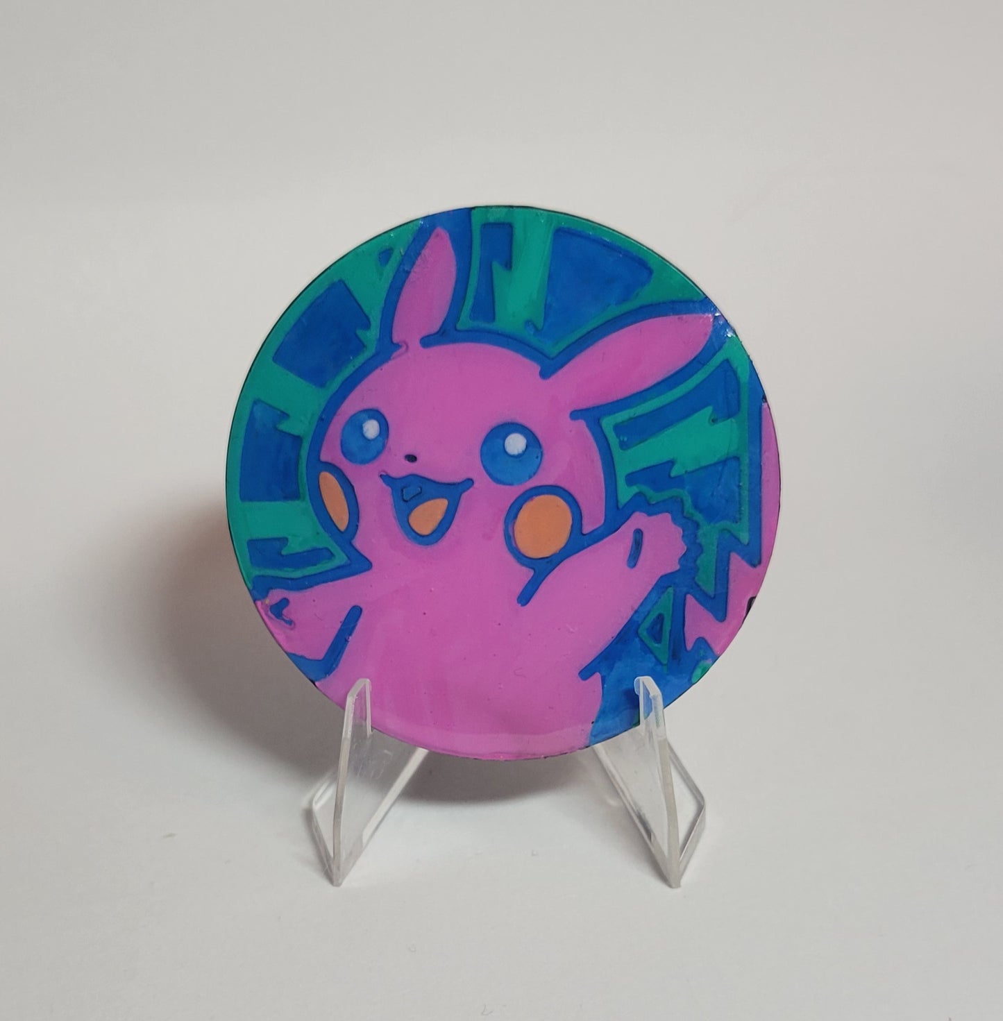 Painted Pokemon Coin