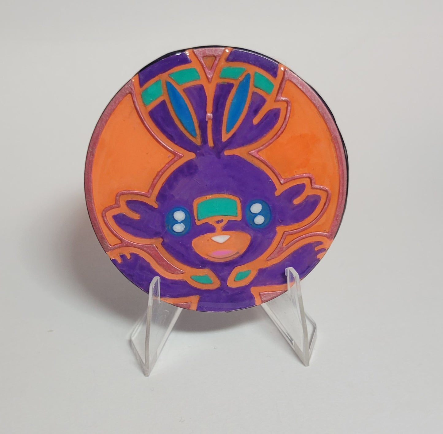 Painted Pokemon Coin