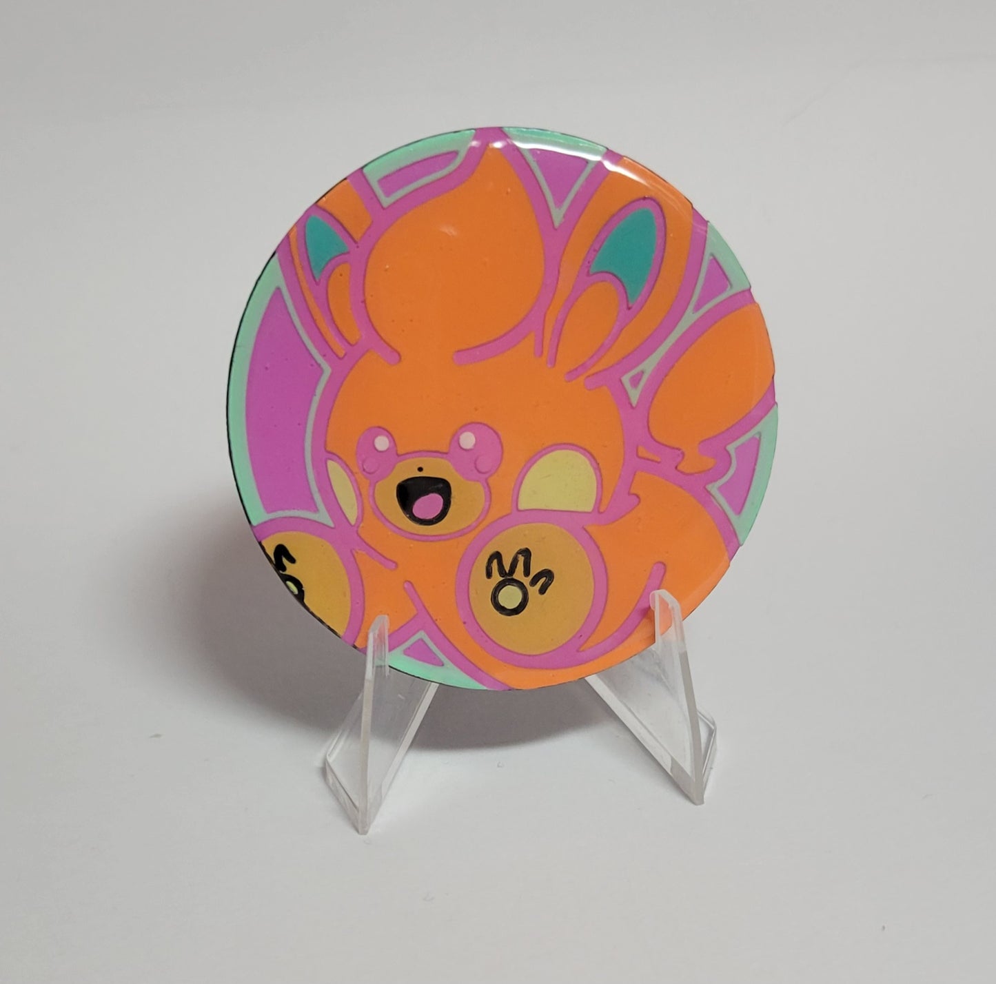 Painted Pokemon Coin