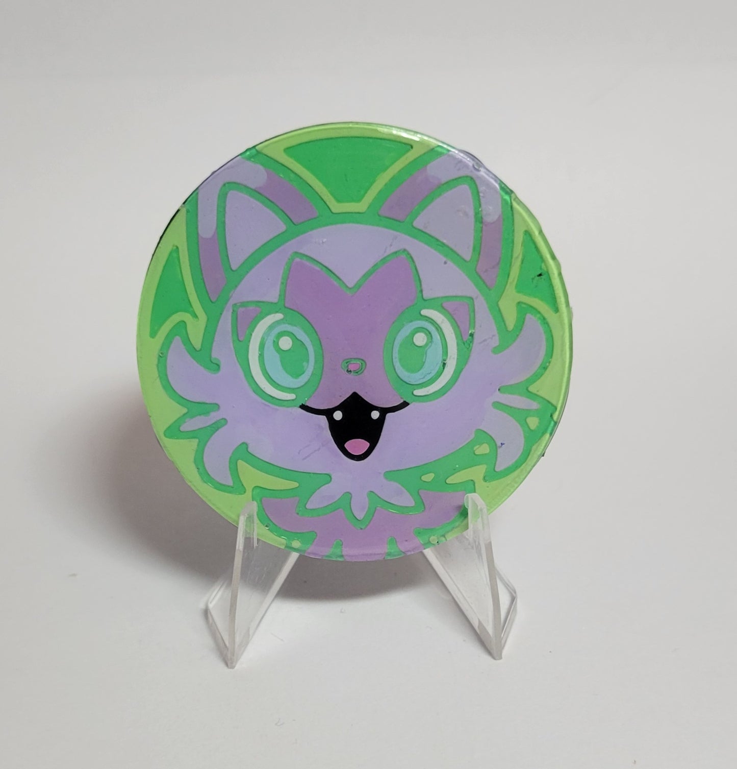 Painted Pokemon Coin