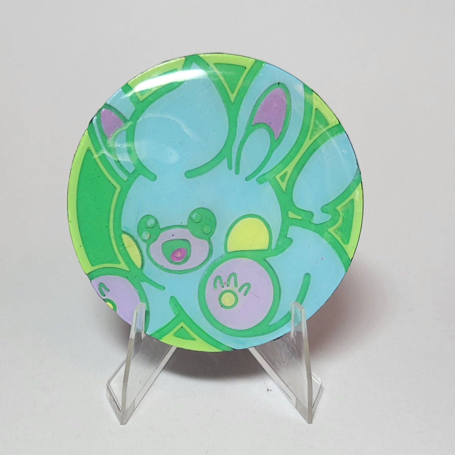Painted Pokemon Coin