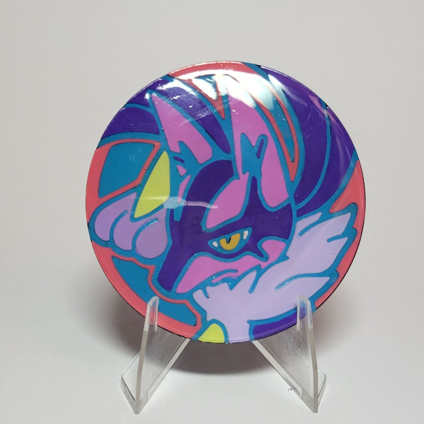 Painted Pokemon Coin