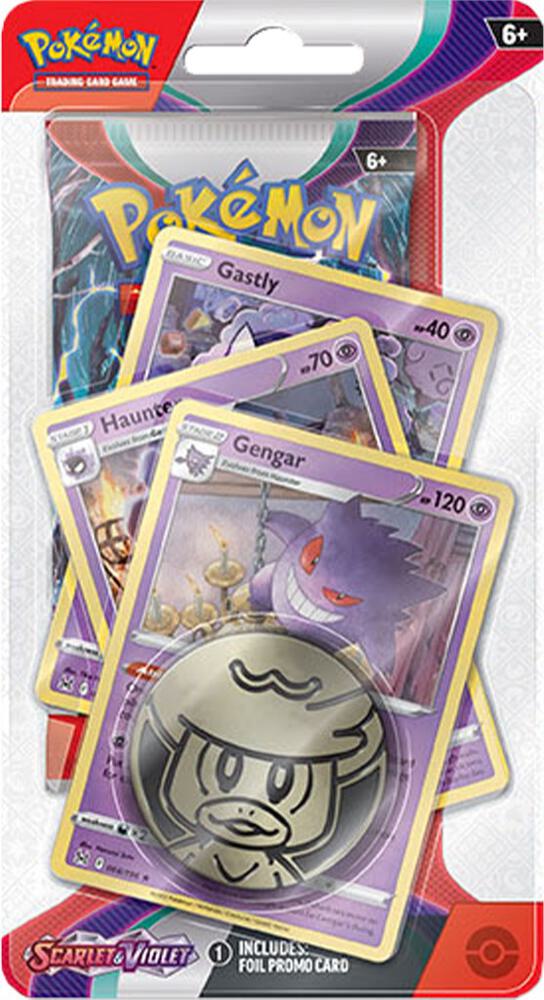 Gengar Scarlet & Violet Premium Checklane Blister