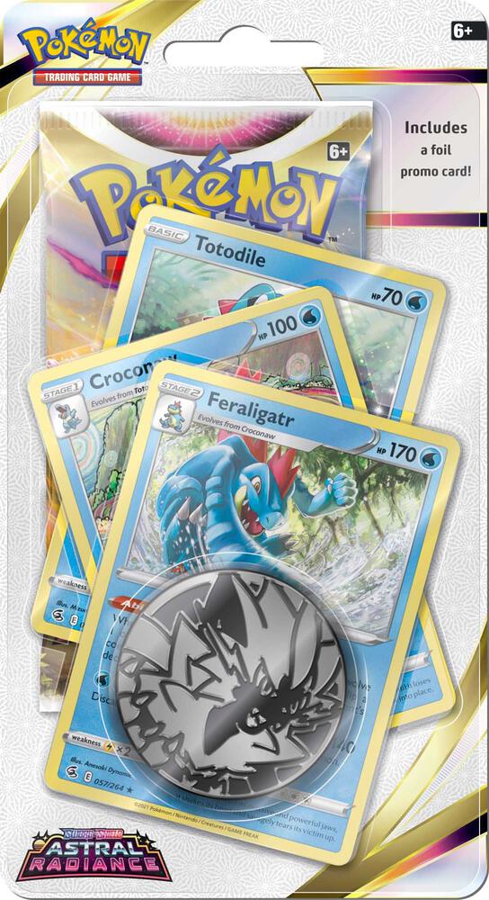 Feraligatr Astral Radiance Premium Checklane Blister